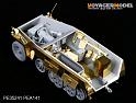 1/35 WWII German Sd.Kfz.250/1 NEU Basic (For DRAGON 6427) 3