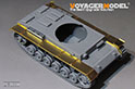 WWII German Pz.Kpfw.III L-N version/StuG.III F8 Version Fenders (For DRAGON) 2