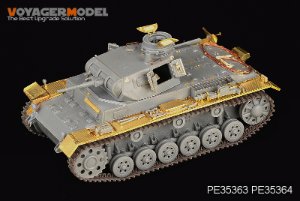 WWII German Pz.Kpfw.III Ausf.E/F (For DRAGON 6631/6632/6944/9040 DRAMI6631/6632)