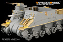 1/35 WWII U.S. M7 Priest Middle Production w/Ammunition case/telephone set (For DRAGON 6637) 8