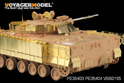 现代俄罗斯BMP-3型步兵战车重附加装甲型/带栅栏装甲改造件 配 小号手00365/01532) 9