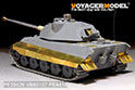 WWII German King Tiger (Porsche Turret) V1（For TAKOM 2096） 8