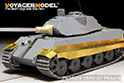 WWII German King Tiger (Porsche Turret) V1（For TAKOM 2096） 9