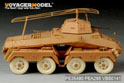 WWII German Sd.Kfz.232 8 ROD early version (For AFV 35232) 8