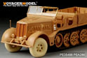 二战德军18吨FAMO半履带牵引车基本改造件 (配 田宫 35239/35246) 3