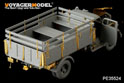 WWII German Opel Blitz 3t. 4x2 Cargo Truck /Shallow Cargo Bay (For DRAGON 6670) 4