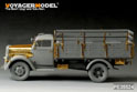 WWII German Opel Blitz 3t. 4x2 Cargo Truck /Shallow Cargo Bay (For DRAGON 6670) 6