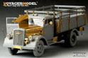 WWII German Opel Blitz 3t. 4x2 Cargo Truck /Shallow Cargo Bay (For DRAGON 6670) 7