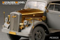 WWII German Opel Blitz 3t. 4x2 Cargo Truck /Cargo Bay (For DRAGON 6716/6680/6974/6828) 6