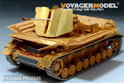 WWII German Sd.Kfz.161/3 37mm Flak Auf Fgst.Pz.Kpfw. IV(Sf) "MOBELWAGEN"(B ver include Gun barrel）(For TAMIYA 35237) 9