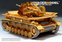 WWII German Sd.Kfz.161/3 37mm Flak Auf Fgst.Pz.Kpfw. IV(Sf) "MOBELWAGEN"(B ver include Gun barrel）(For TAMIYA 35237) 16