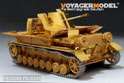 WWII German Sd.Kfz.161/3 37mm Flak Auf Fgst.Pz.Kpfw. IV(Sf) "MOBELWAGEN"(B ver include Gun barrel）(For TAMIYA 35237) 18