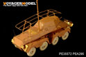 WWII German Sd.Kfz.263  8 ROD early version (For AFV 35263) 2