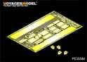 Modern Israeli Tiran 5 MBT Fenders (For TAMIYA 35328)