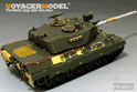Modern German Leopard1A3 MBT (B ver include Gun barrel）(For MENG TS-007) 9