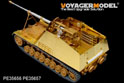 WWII German Sd.Kfz. 164 Nashorn  (B ver include Gun barrel）(For AFV AF35164) 2