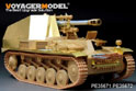 WWII German self-propelled howitzer Wespe Fenders and Armor Plate (For TAMIYA 35200/35358) 3