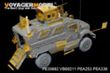 Modern US 4X4 MRAP MaxxPro Armored Fighting Vehicle(antenna base include) (For KINETIC 61011) 20