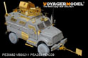 Modern US 4X4 MRAP MaxxPro Armored Fighting Vehicle(antenna base include) (For KINETIC 61011) 22