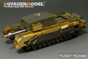 WWII British Churchill 3inch gun 20 CWT Gun Fenders (For AF35253) 5