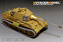 WWII German King Tiger(Henschel Turret) basic （For ACADEMY 13229） 6