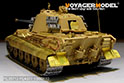 WWII German King Tiger(Henschel Turret) basic （For ACADEMY 13229） 16