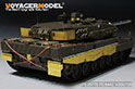 Modern German Leopard 2A6 Basic ( Ver.B Gun barrel Include)(For TAMIYA 35271) 10