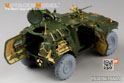 Modern French Panhard VBL Armored Vehicle(antenna base include）(For TIGER MODEL 4603) 10