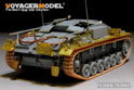 WWII German StuG.III Ausf.E fenders（For DRAGON 6688） 2