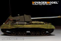 WWII British Archer Self-Propelled Anti-Tank Gun track covers additional parts(For TAMIYA 35356) 3