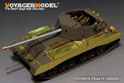 WWII British Archer Self-Propelled Anti-Tank Gun track covers additional parts(For TAMIYA 35356) 5