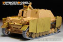 WWII German Sturmpanzer IV Brummbar Late Version Side Skirts（For TAMIYA 35353） 3