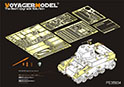 WWII US M3 Stuart light tank basic (B ver include Gun barrel)(For TAMIYA 35360)