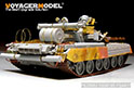 Modern Russian T-80UD  Main Battle Tank （smoke discharger include）（For TRUMPETER 09527） 4