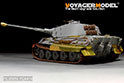 WWII German King Tiger (Henschel Turret) (For HOBBYBOSS 84531) 11