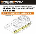 1/35 Modern Merkava Mk.IV MBT Side Skirts (For ACADEMY 13213) 6