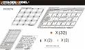 1/35 Modern Merkava Mk.IV MBT Side Skirts (For ACADEMY 13213) 7