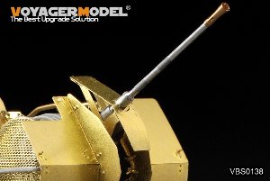 1/35 WWII German 20mm Flak38 Barrel w/Ammo Magazine (For all) 2
