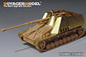 WWII German Sd.Kfz. 164 Nashorn Armor Plate/Fenders(For TAMIYA 32600） 4