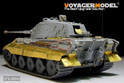 WWII German KING TIGER Henschel Production Upgrade Set (For UTSTAR 005) 2